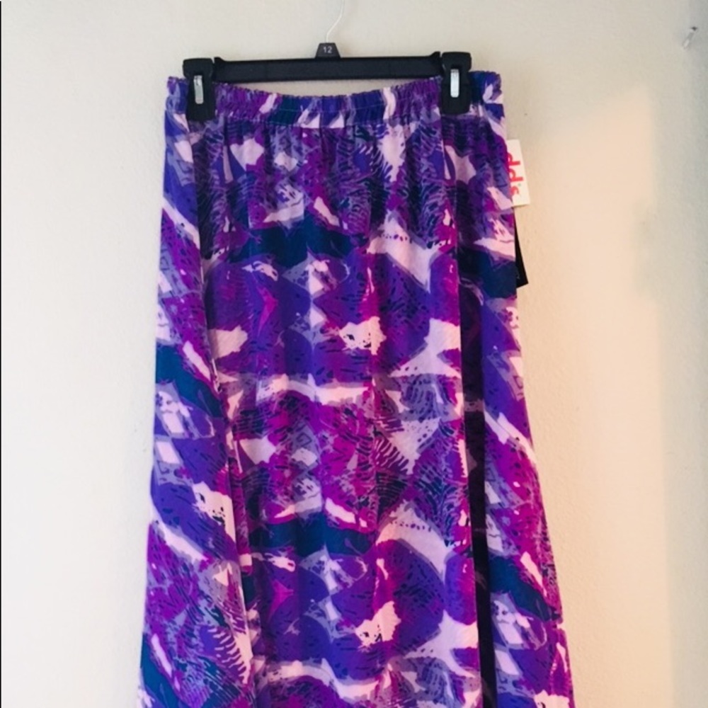 Purple skirt